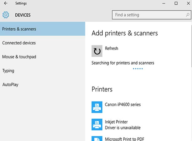 install canon ts3122 printer without disk